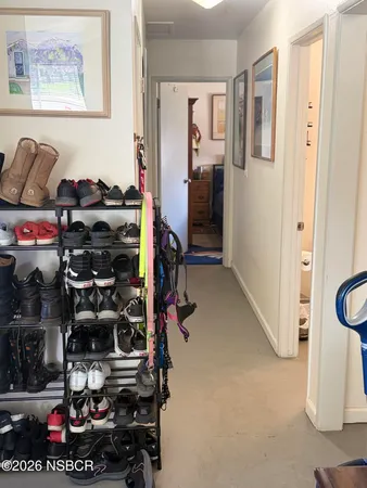 a view of walk in closet