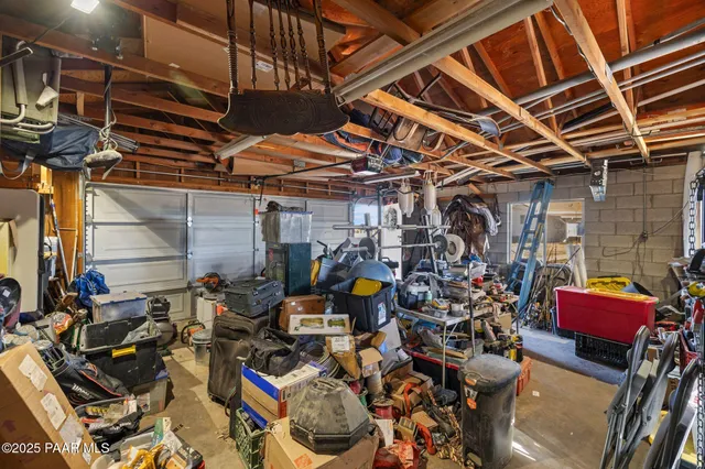 a view of storage and utility room