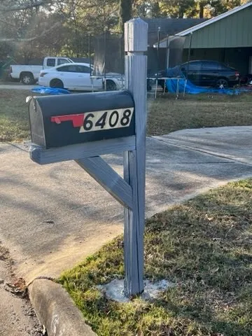 a view of a street with an outdoor space