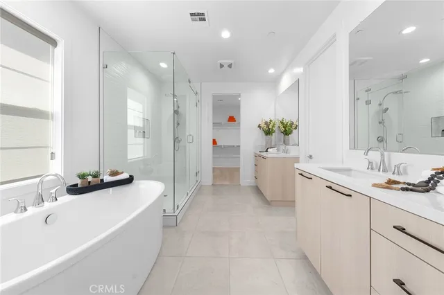 a view of backyard with green space