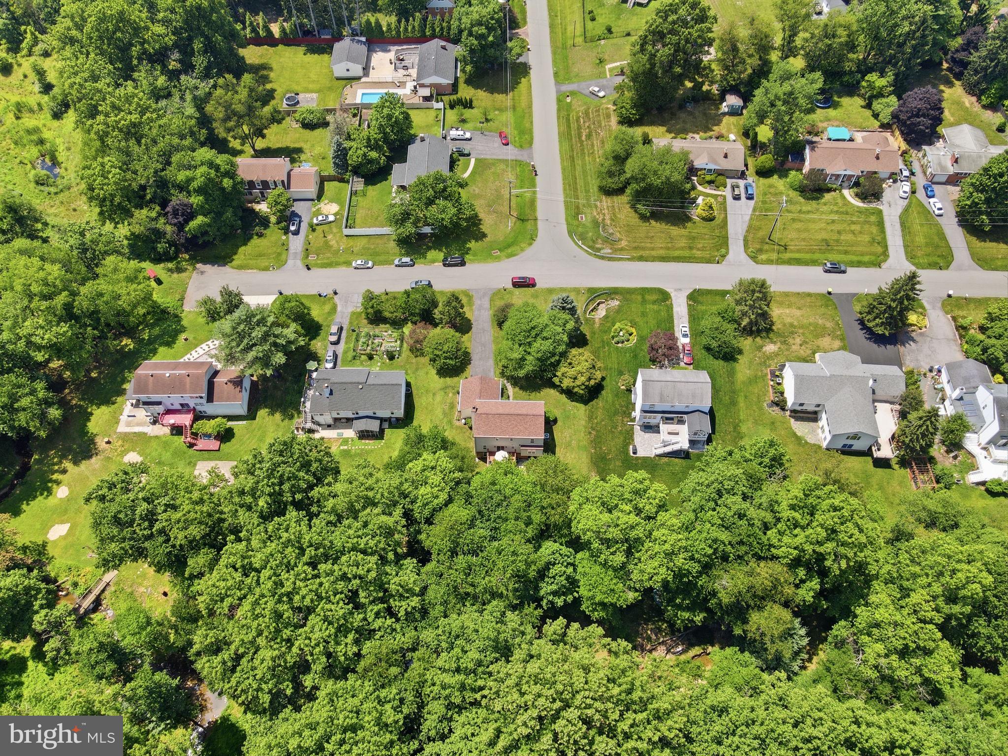 15005 Timberlake Drive Silver Spring, MD 20905 - Photo 33 of 36 Serene suburban landscape from above.