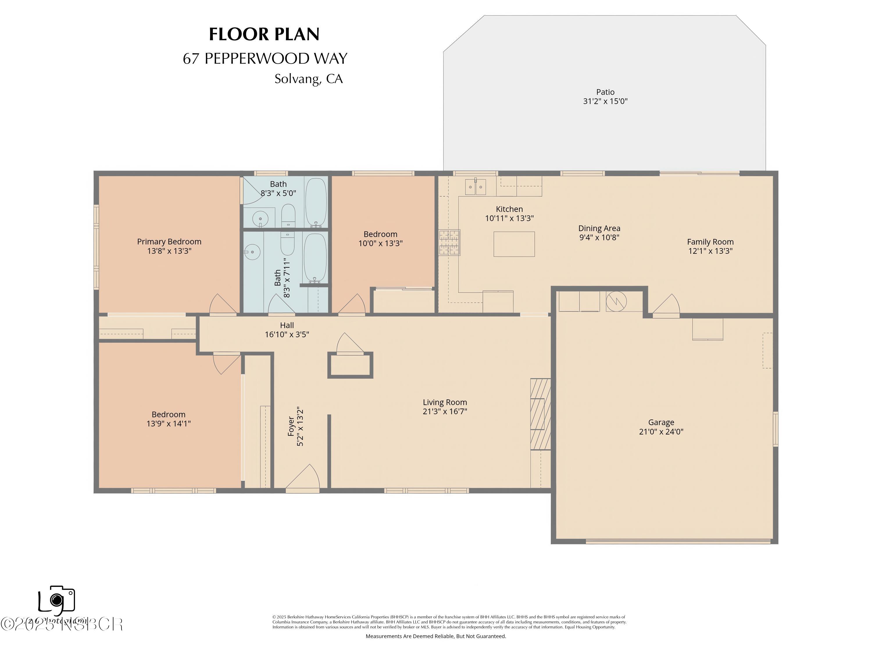67 Pepperwood Way Solvang, CA 93463 - Photo 25 of 25 Floor Plan 67 Pepperwood