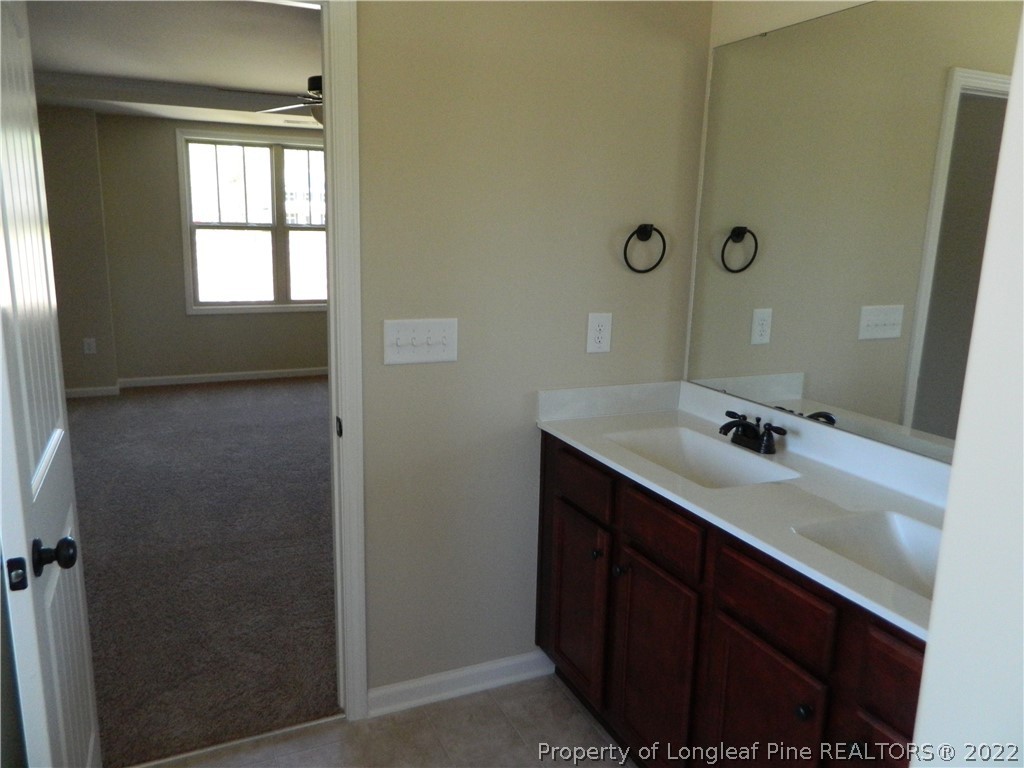 22 Raintree Lane Spring Lake, NC 28390 - Photo 22 of 33 a bathroom with a sink and a mirror