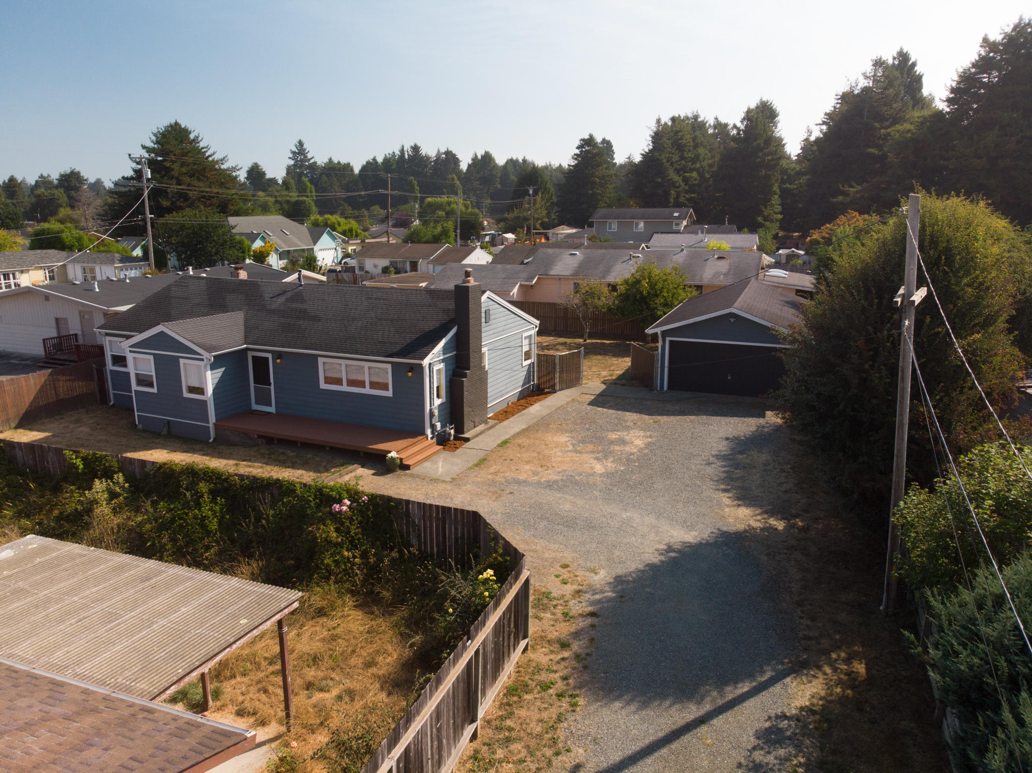 4625 Excelsior Road Cutten, CA 95503 - Photo 45 of 48 Exterior above- along driveway