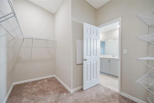 a view of empty room