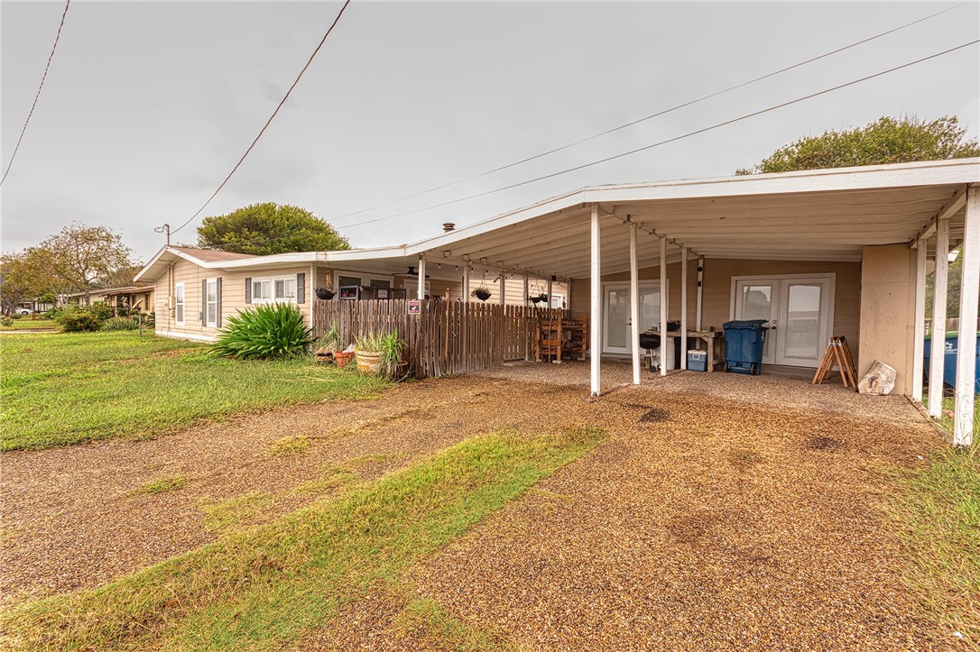 1202 Crosby Street Portland, TX 78374 - Photo 20 of 20 a view of a house with basketball court