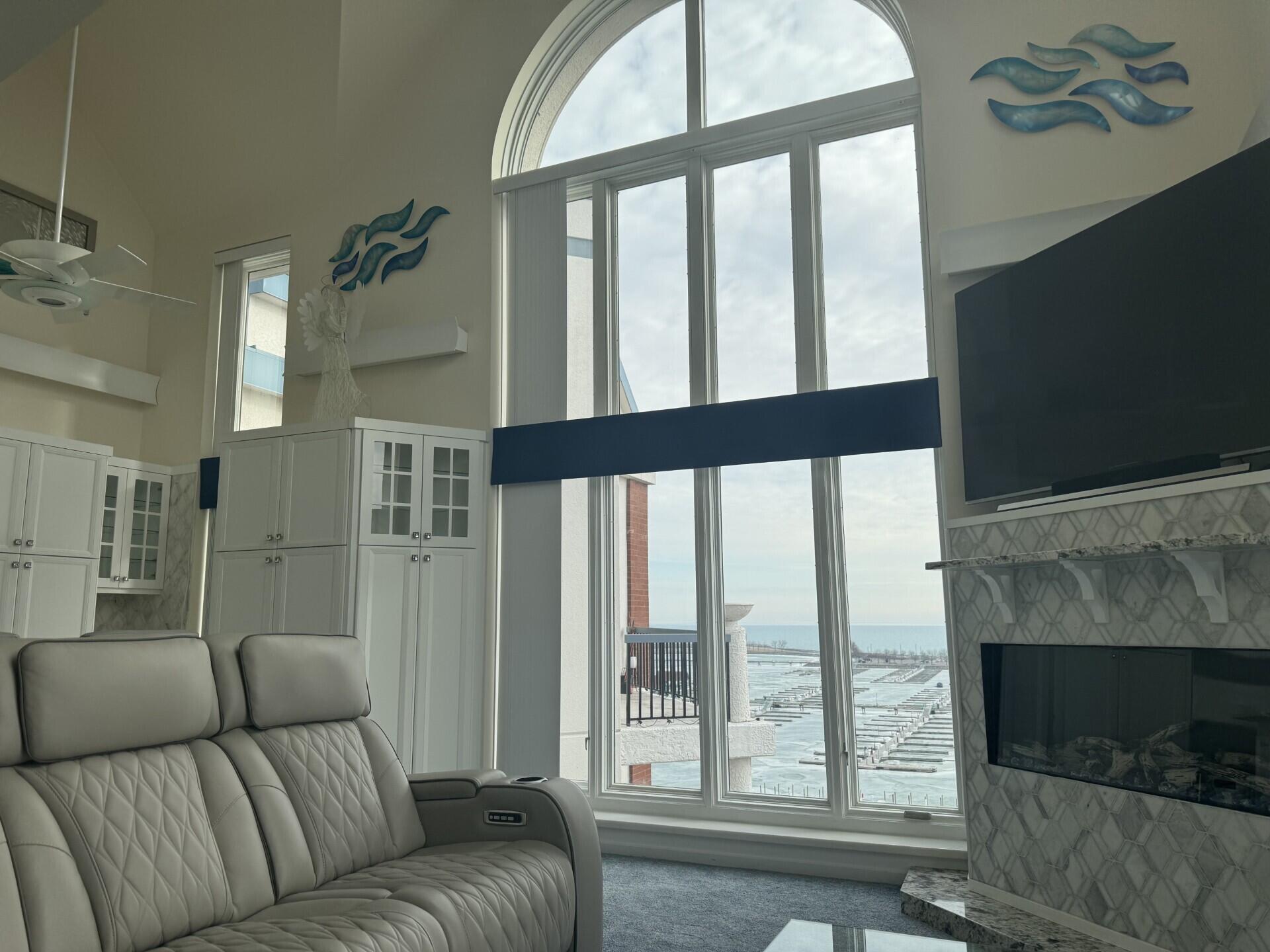 333 Lake Avenue, Unit 806 Racine, WI 53403 - Photo 12 of 56 3D_LST 806_Living Room-Kitchen_Feb 16 (2