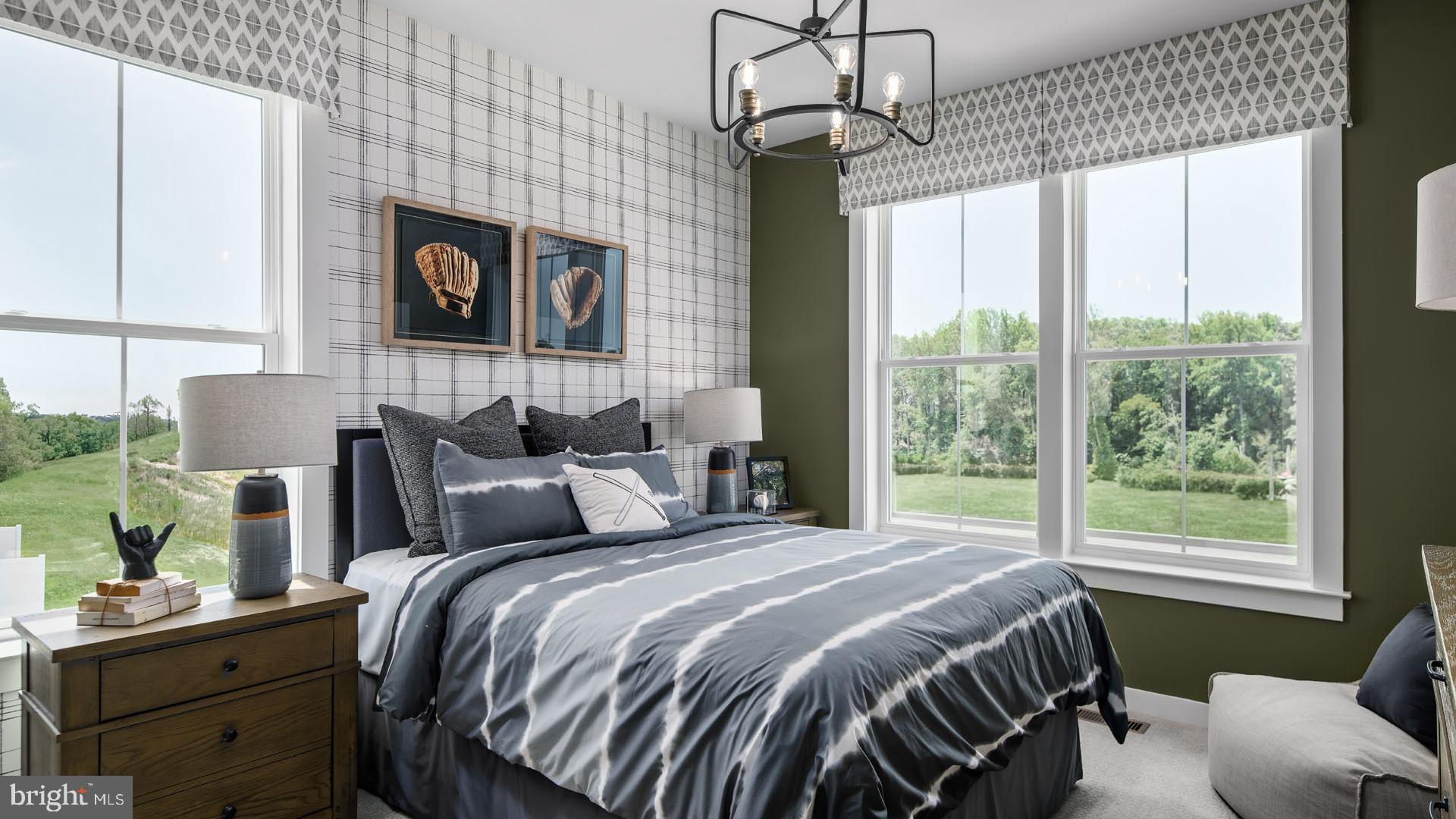 Tbb Tbb Brandenburg Farm, Unit ALBEMARLE Brunswick, MD 21716 - Photo 21 of 52 a bedroom with a bed and a window