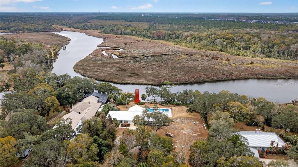 720 Pringle Road Port Orange, FL 32127 - Photo 67 of 68 a view of a lake with a mountain