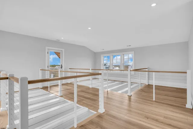 a view of an ocean beach