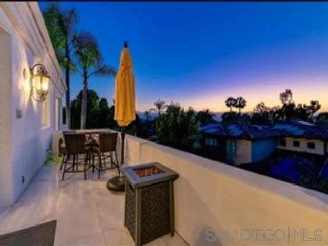 17381 Circa Oriente Rancho Santa Fe, CA 92067 - Photo 36 of 37 a view of swimming pool with a table and chairs
