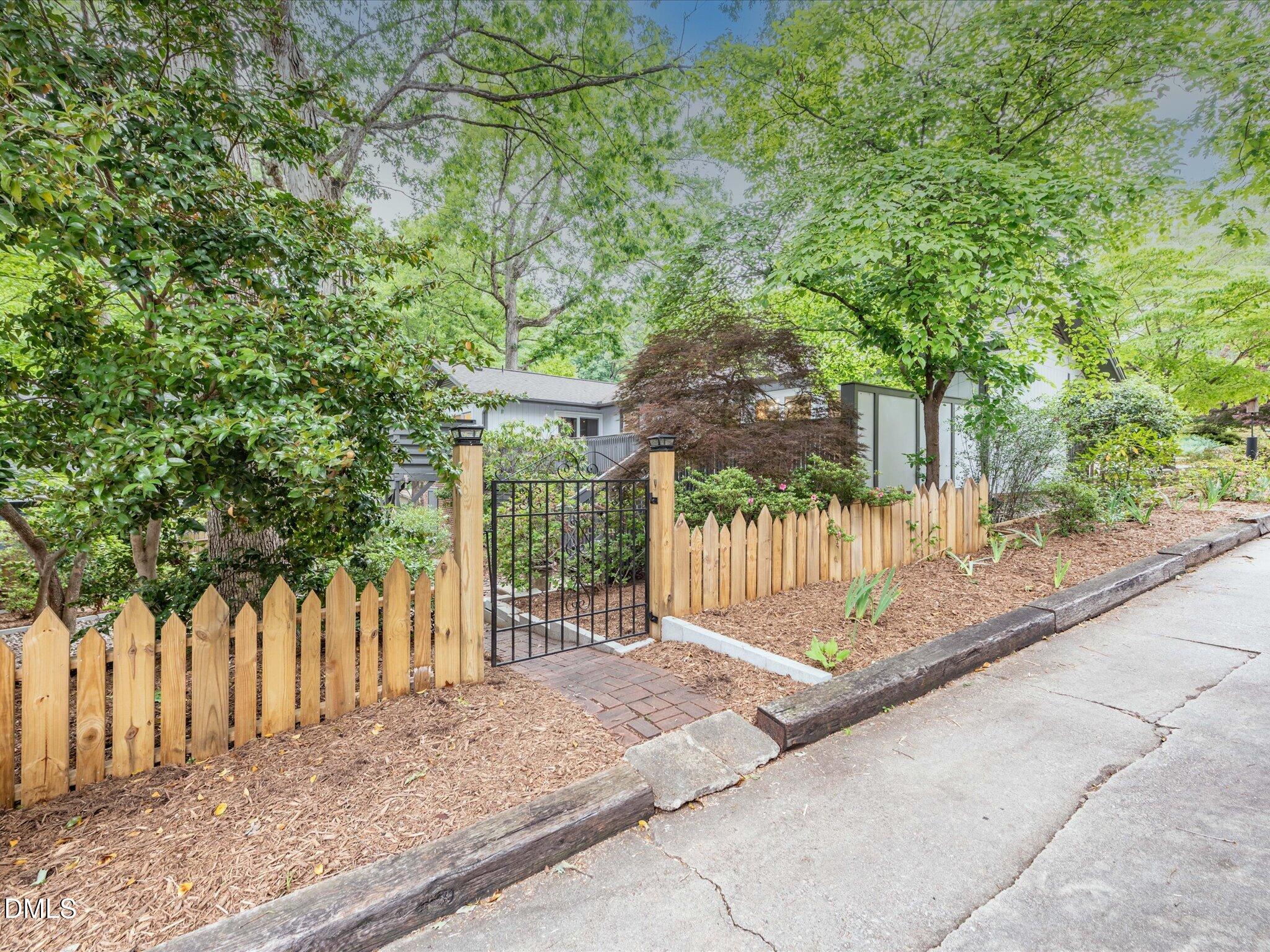 2929 Rue Sans Famille Raleigh, NC 27607 - Photo 31 of 38 36-Back Yard Entry