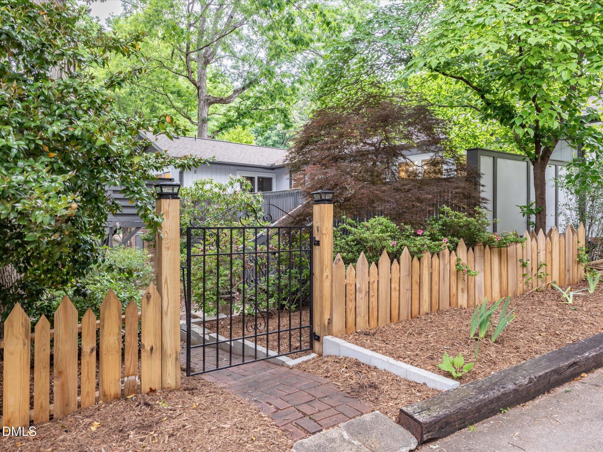 2929 Rue Sans Famille Raleigh, NC 27607 - Photo 32 of 38 37-Back Yard Entry