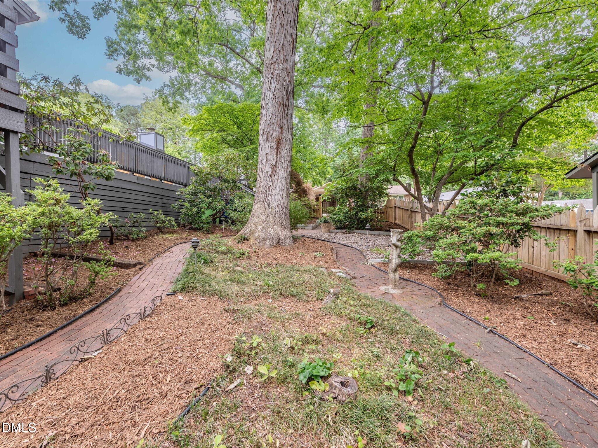 2929 Rue Sans Famille Raleigh, NC 27607 - Photo 34 of 38 39-Back Yard