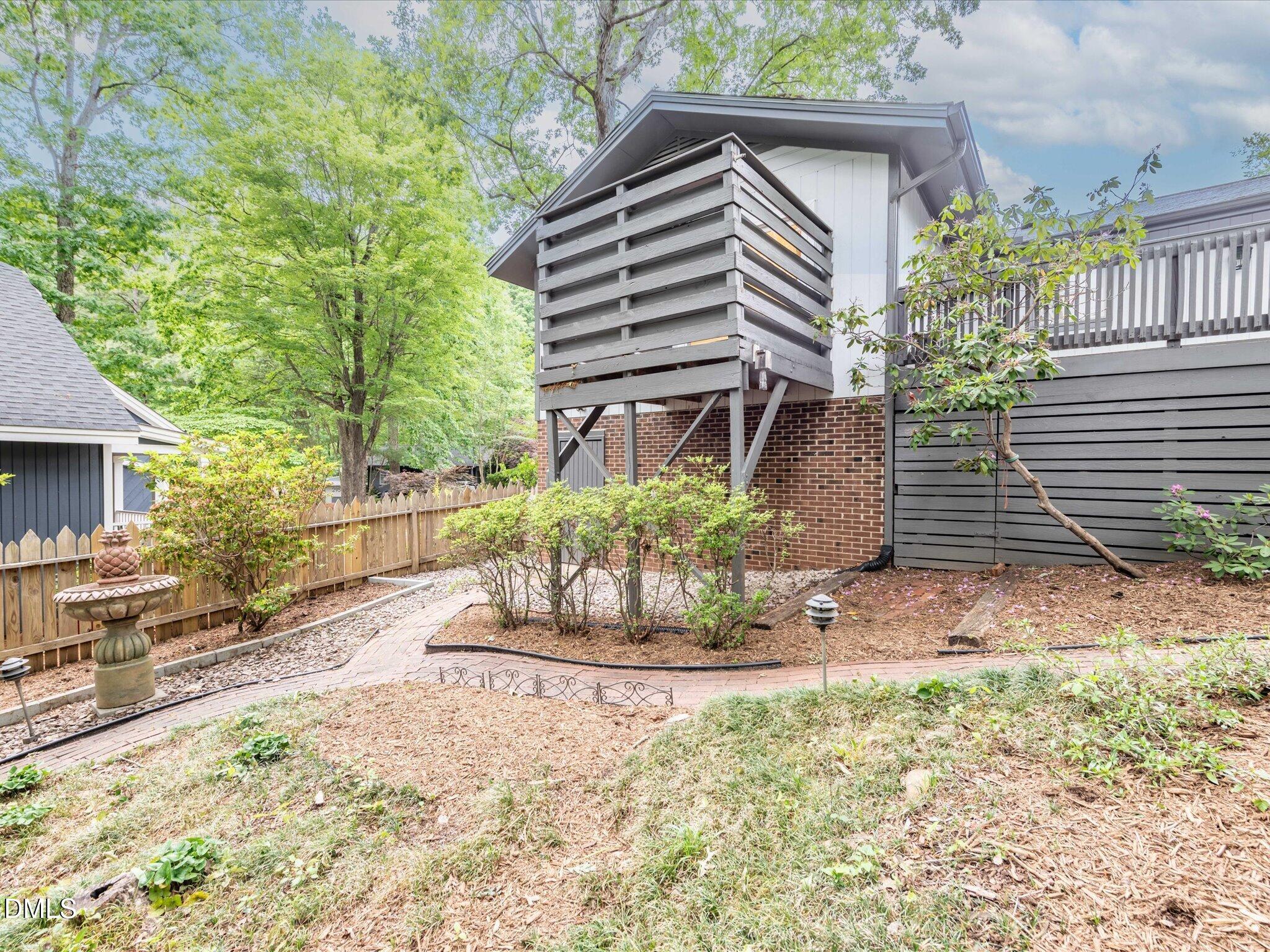 2929 Rue Sans Famille Raleigh, NC 27607 - Photo 36 of 38 41-Back Yard