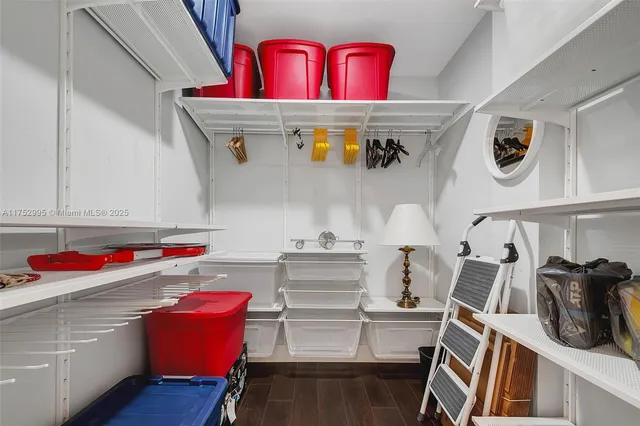 a kitchen with a stove and cabinets