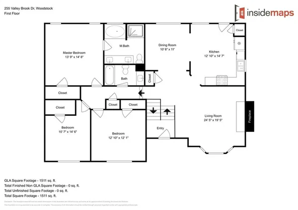 $2,495 | 255 Valley Brook Drive, Woodstock, GA 30188