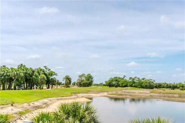 a view of a golf course