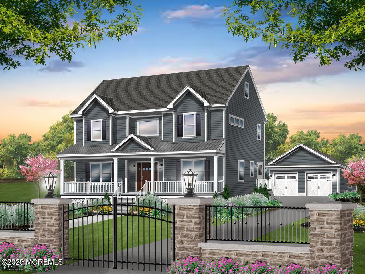 1335 Highway 138 Wall, NJ 07719 - Photo 1 of 8 front view of a house with a porch