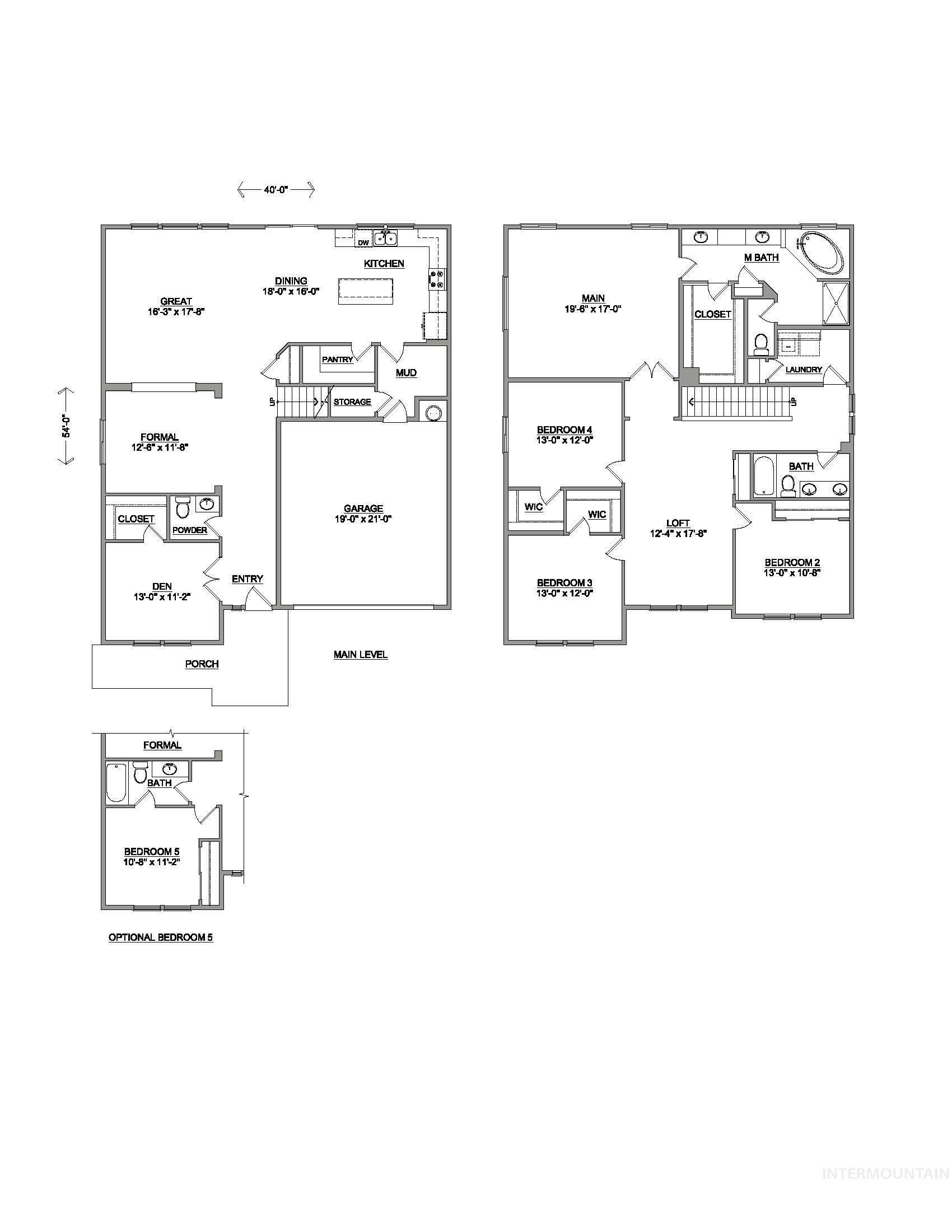 1993 North Perth Court Middleton, ID 83644 - Photo 45 of 45 View of floor plan / room layout