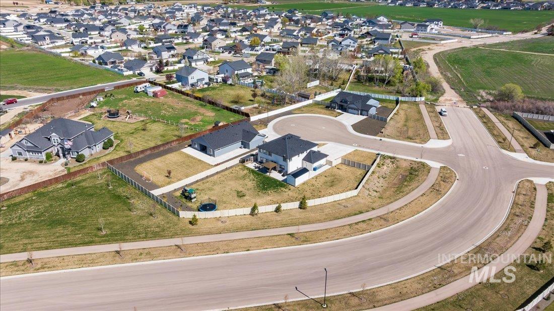 1993 North Perth Court Middleton, ID 83644 - Photo 41 of 45 Aerial perspective of suburban area