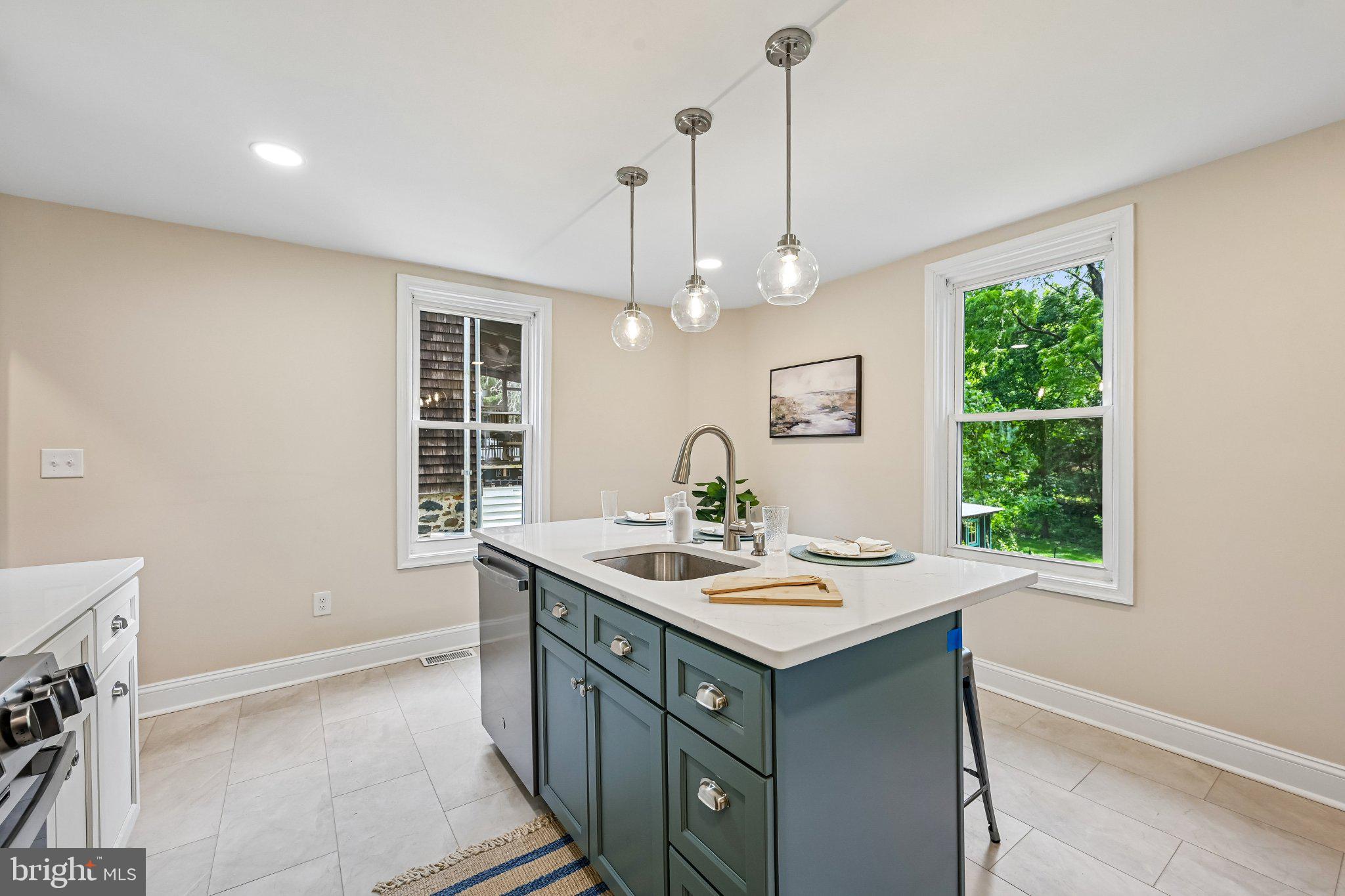 5714 Rusk Avenue Baltimore, MD 21215 - Photo 13 of 51 Bright and airy kitchen oasis.