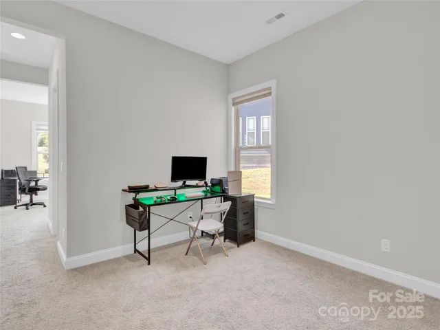 a view of a workspace with a window