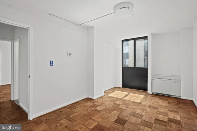 a view of empty room