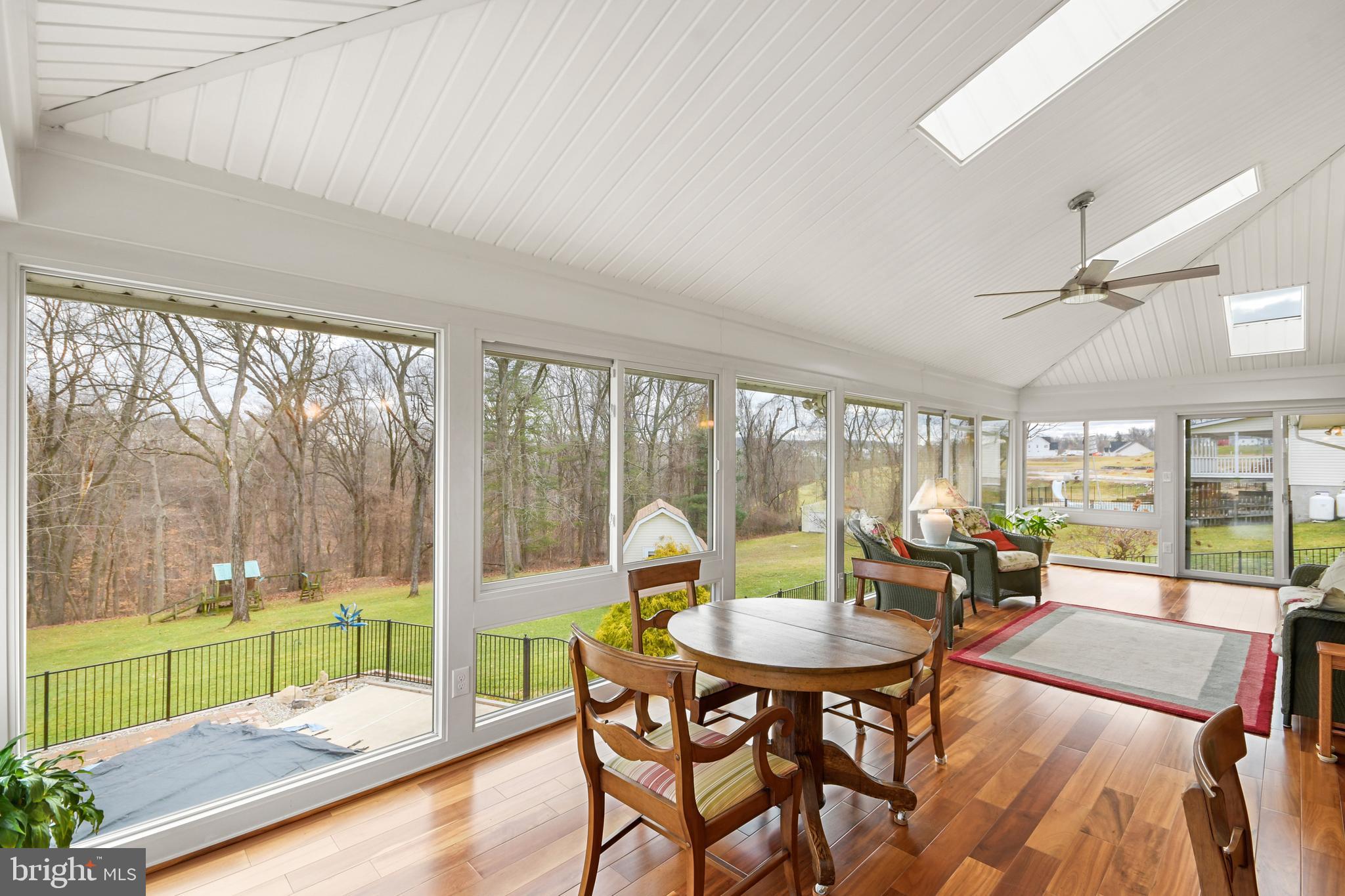 6123 Long Branch Road Frederick, MD 21701 - Photo 23 of 74 Steps from the kitchen, the all-seasons sun room!