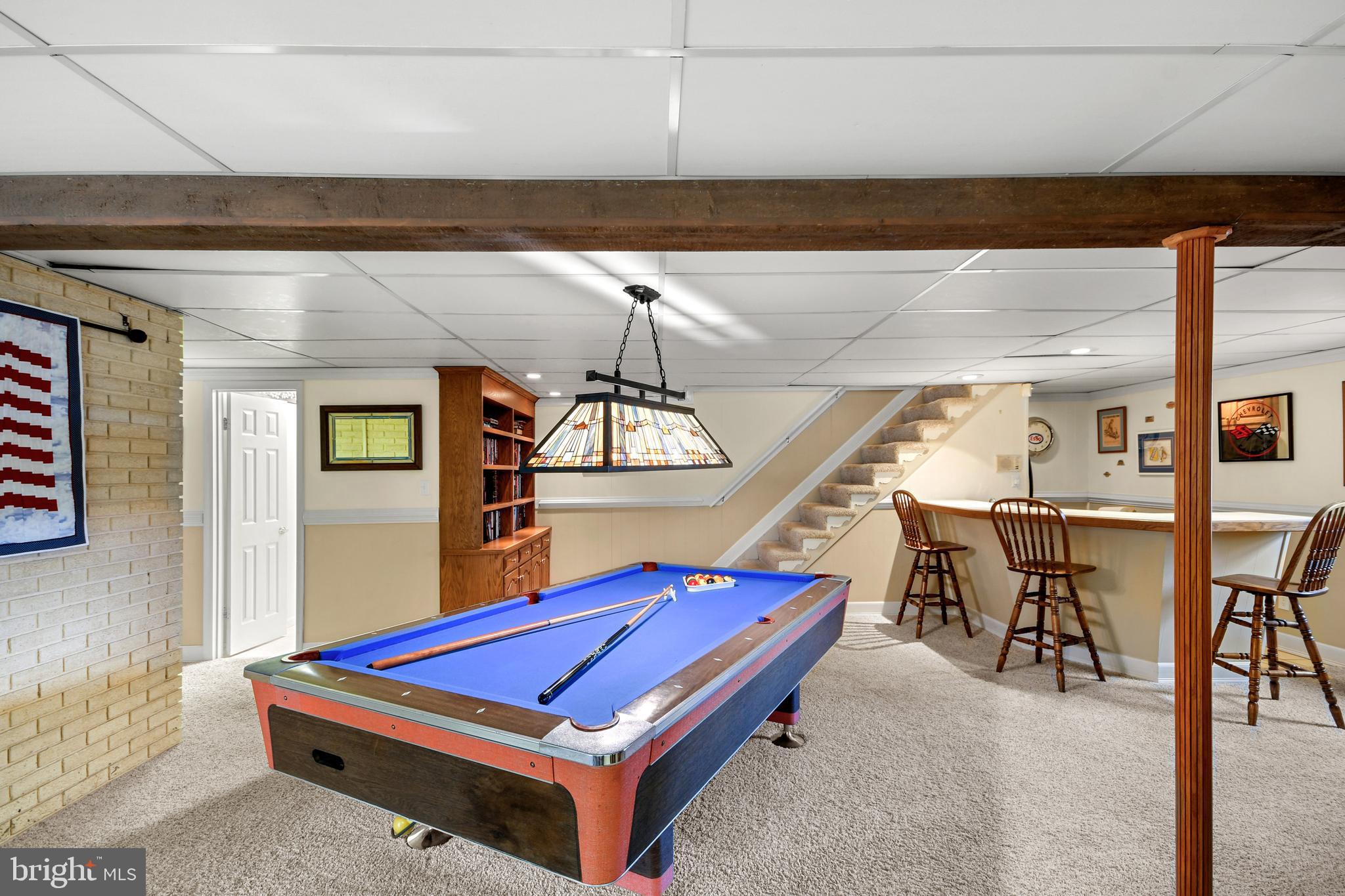 6123 Long Branch Road Frederick, MD 21701 - Photo 40 of 74 Rack 'em up in the rec room
