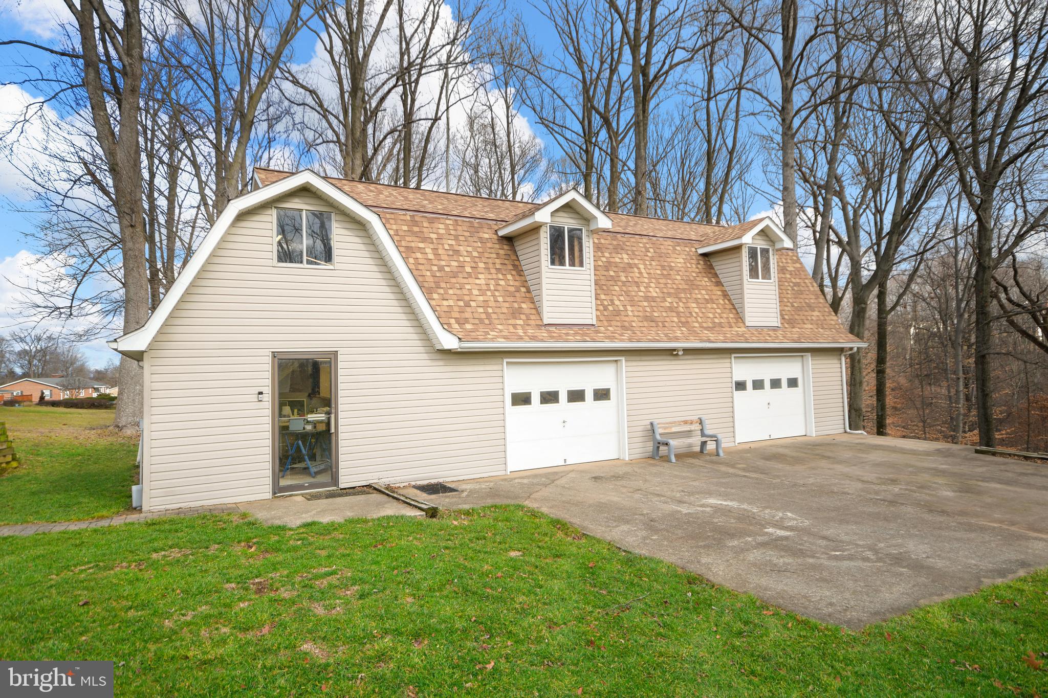 6123 Long Branch Road Frederick, MD 21701 - Photo 56 of 74 HUGE 2-story outbuilding with new roofing