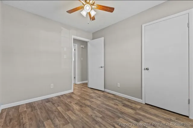wooden floor in an empty room