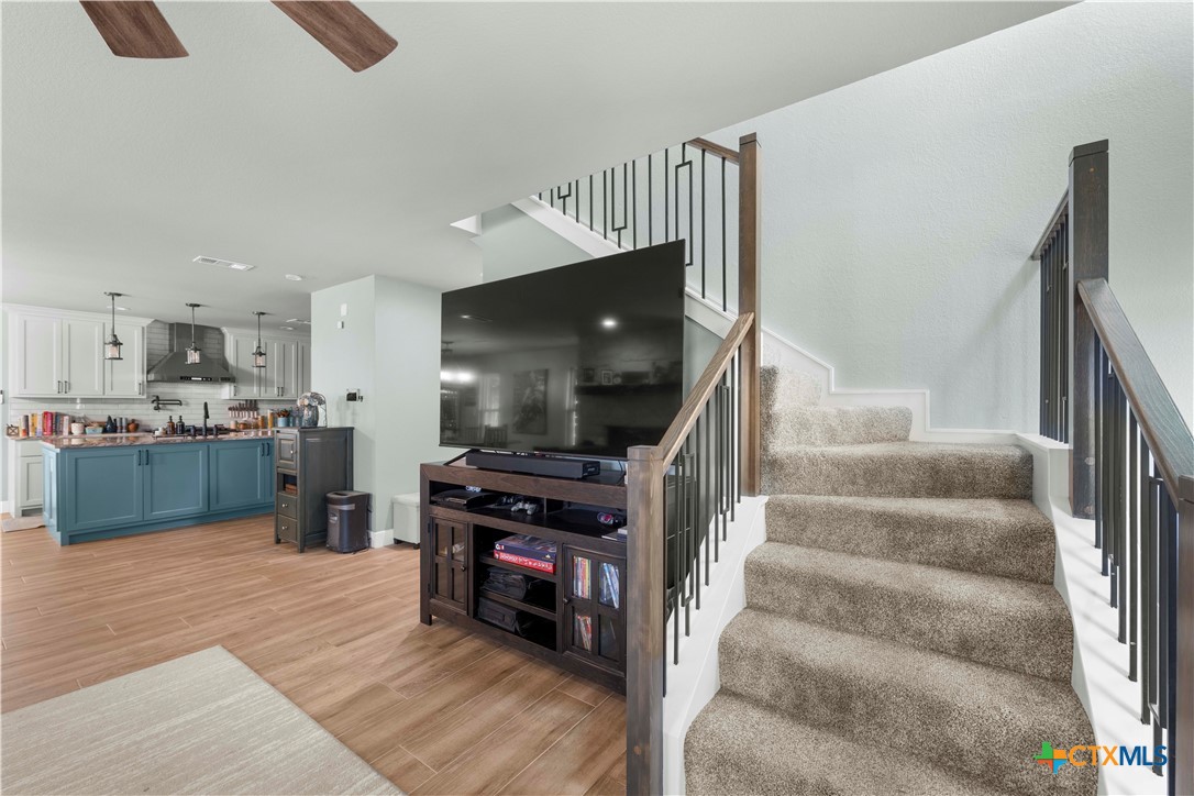 8901 Brewer Lane Salado, TX 76571 - Photo 22 of 30 a view of living room with furniture and a flat screen tv