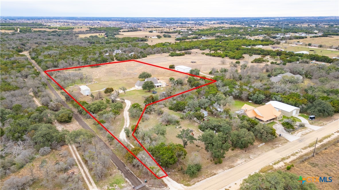 8901 Brewer Lane Salado, TX 76571 - Photo 8 of 30 an aerial view of residential houses with outdoor space
