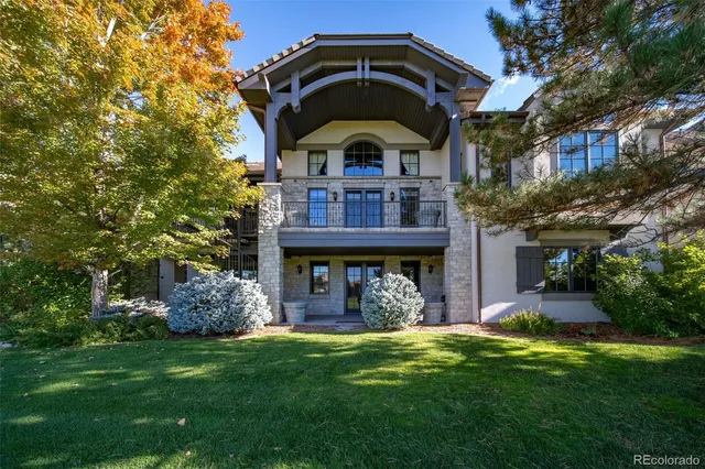 a city view from a balcony
