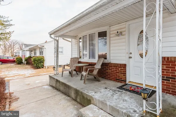 a view of a house with patio
