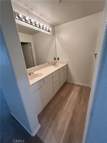 a bathroom with a bathtub and a toilet