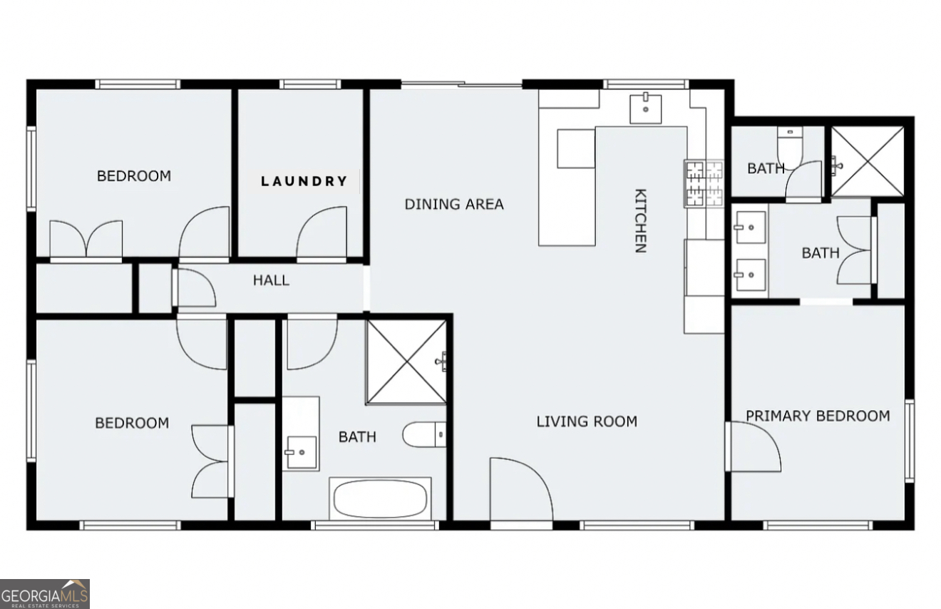 9 Lemon Street McDonough, GA 30253 - Photo 13 of 42 a black and white photo of a book