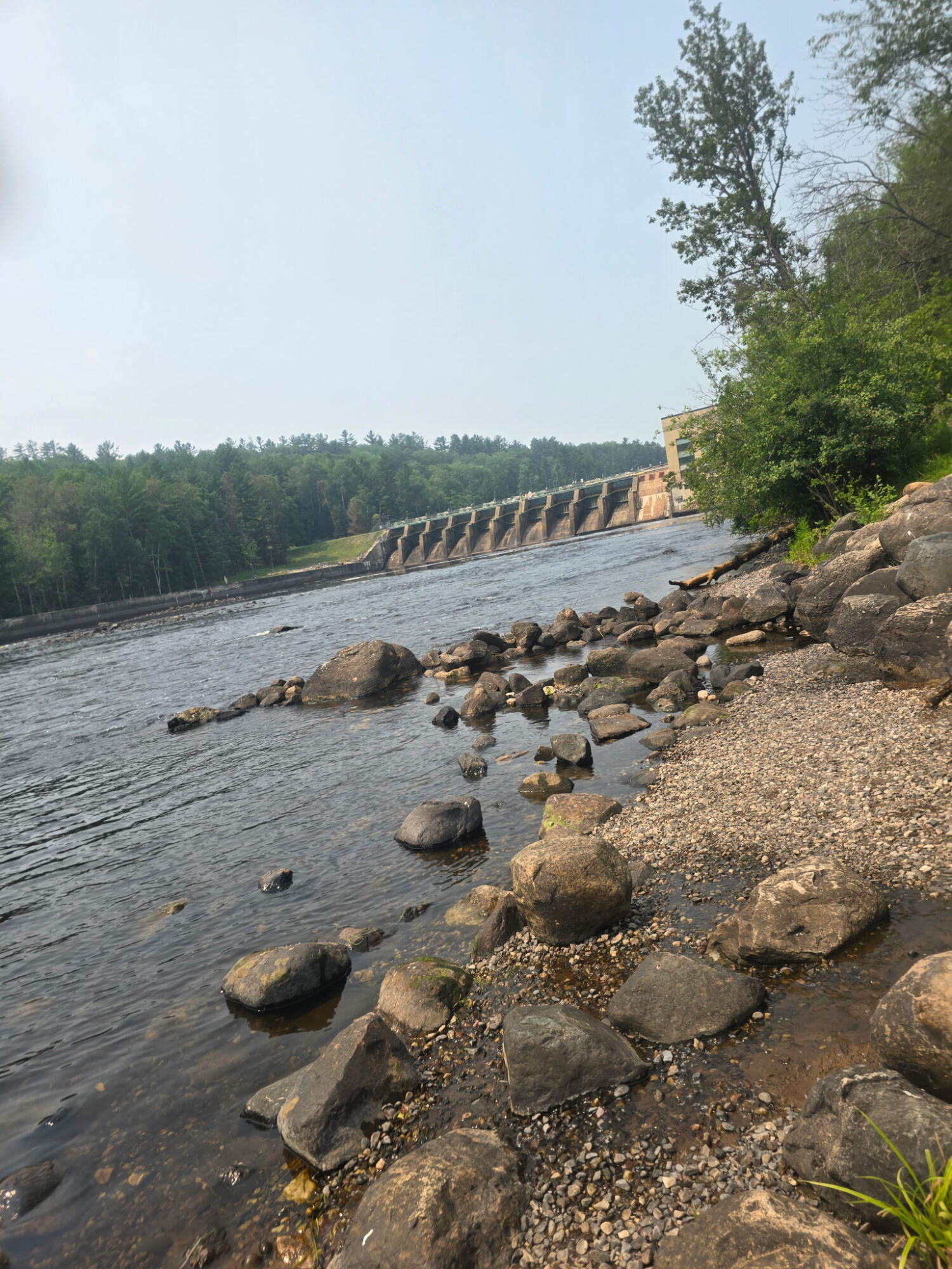 W628 County Highway Niagara, WI 54151 - Photo 31 of 38 Up River Dam
