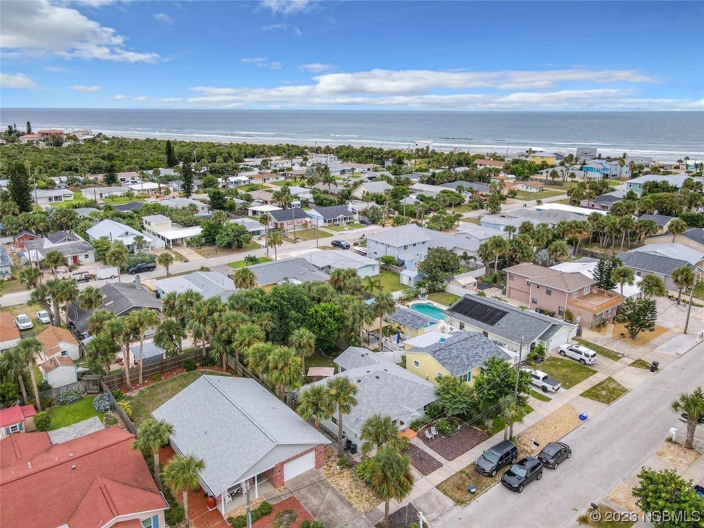 208 Crawford Road New Smyrna Beach, FL 32169 - Photo 26 of 26 an aerial view of a city