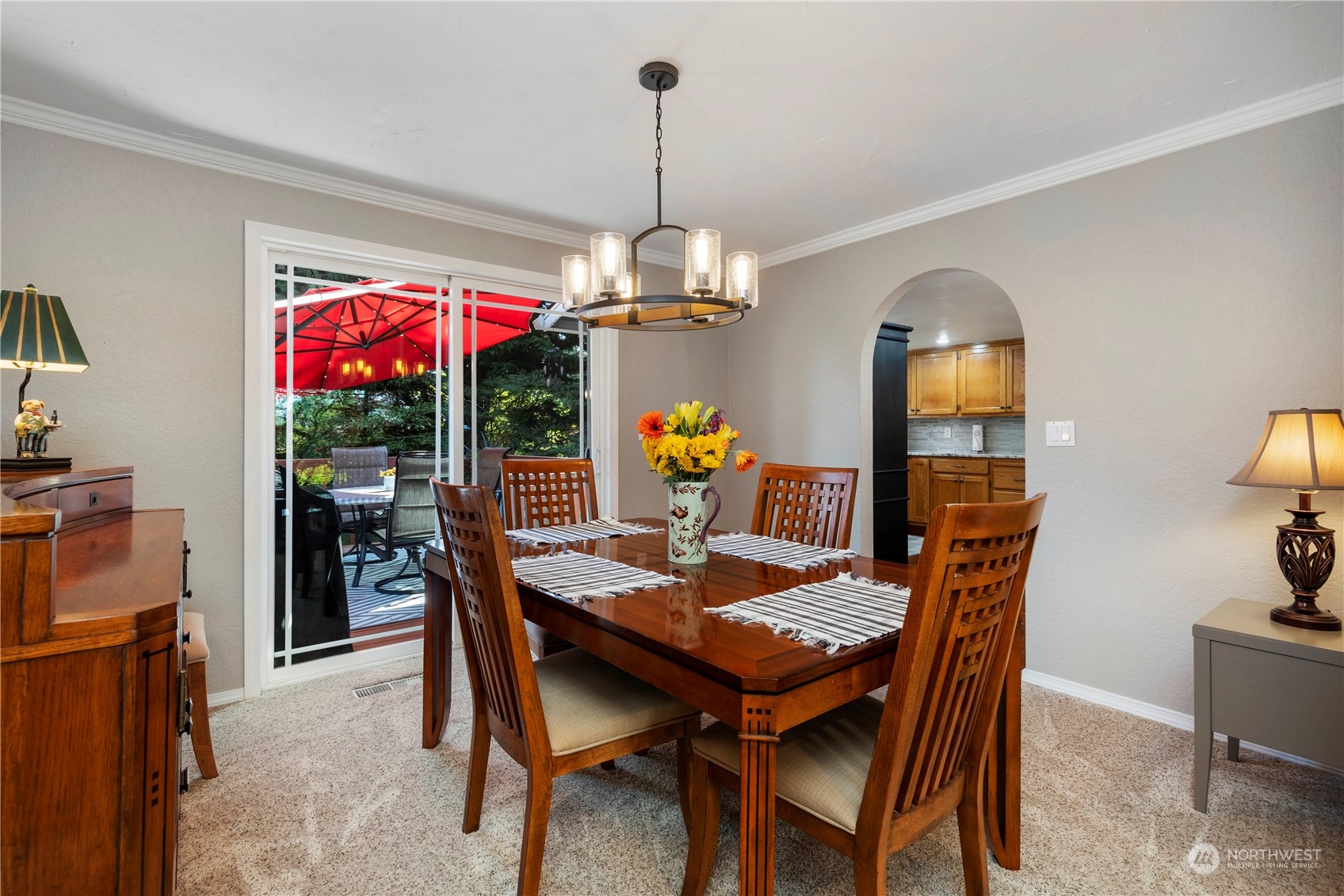 120 221st Street Southwest Bothell, WA 98021 - Photo 11 of 40 a view of a dining room with furniture window and outside view