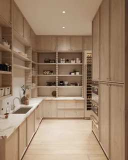 a bathroom with a bathtub and a sink