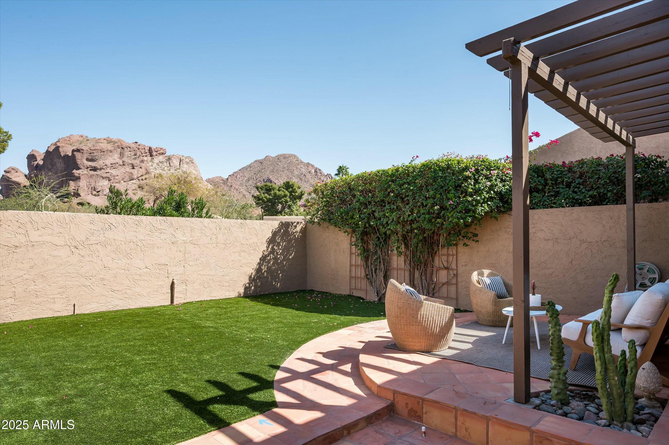 4442 East Camelback Road, Unit 161 Phoenix, AZ 85018 - Photo 1 of 31 View from patio
