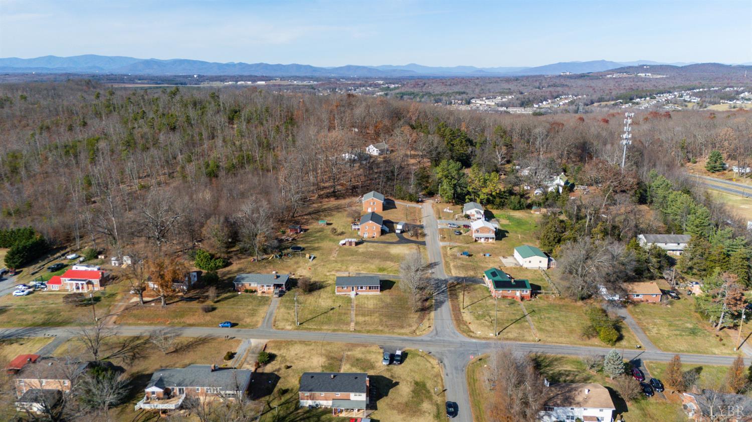 492 Greendale Drive Rustburg, VA 24588 - Photo 30 of 39 an aerial view of residential houses and outdoor space