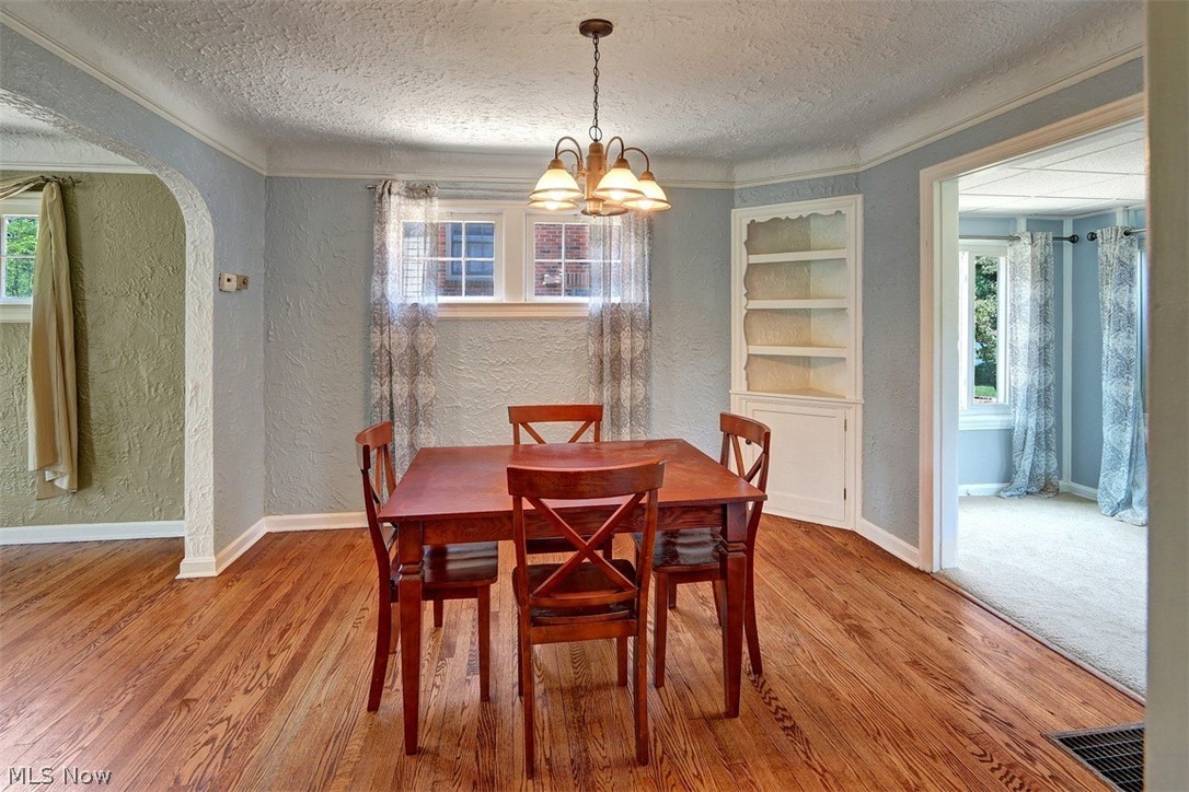 3451 Edison Road Cleveland Heights, OH 44121 - Photo 5 of 18 Corner built-ins are great for display or storage. There is an extra room on the first floor from the dining room.