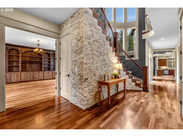 a view of front door