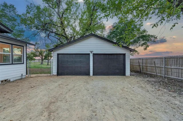 a house with a outdoor space