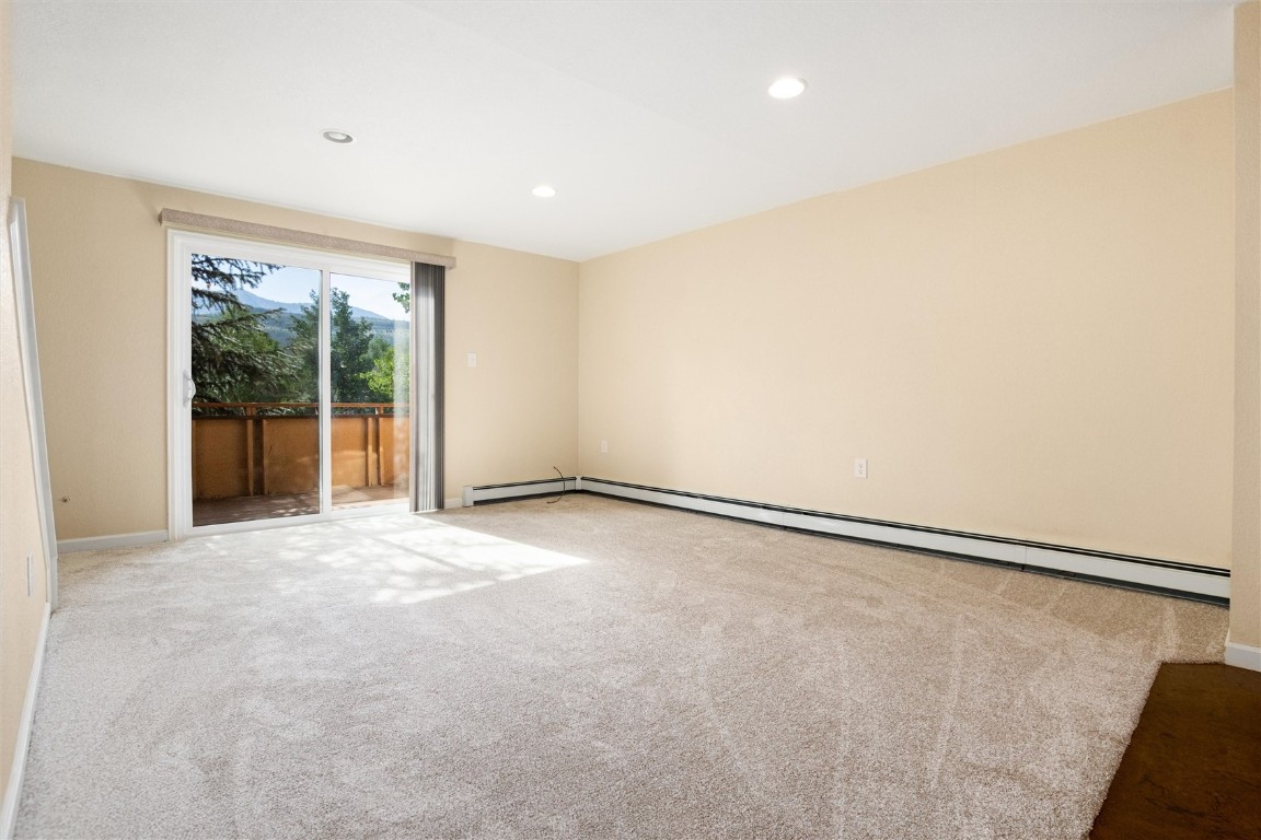 163 High Tor Road, Unit 2 Breckenridge, CO 80424 - Photo 12 of 48 a view of an empty room with a window