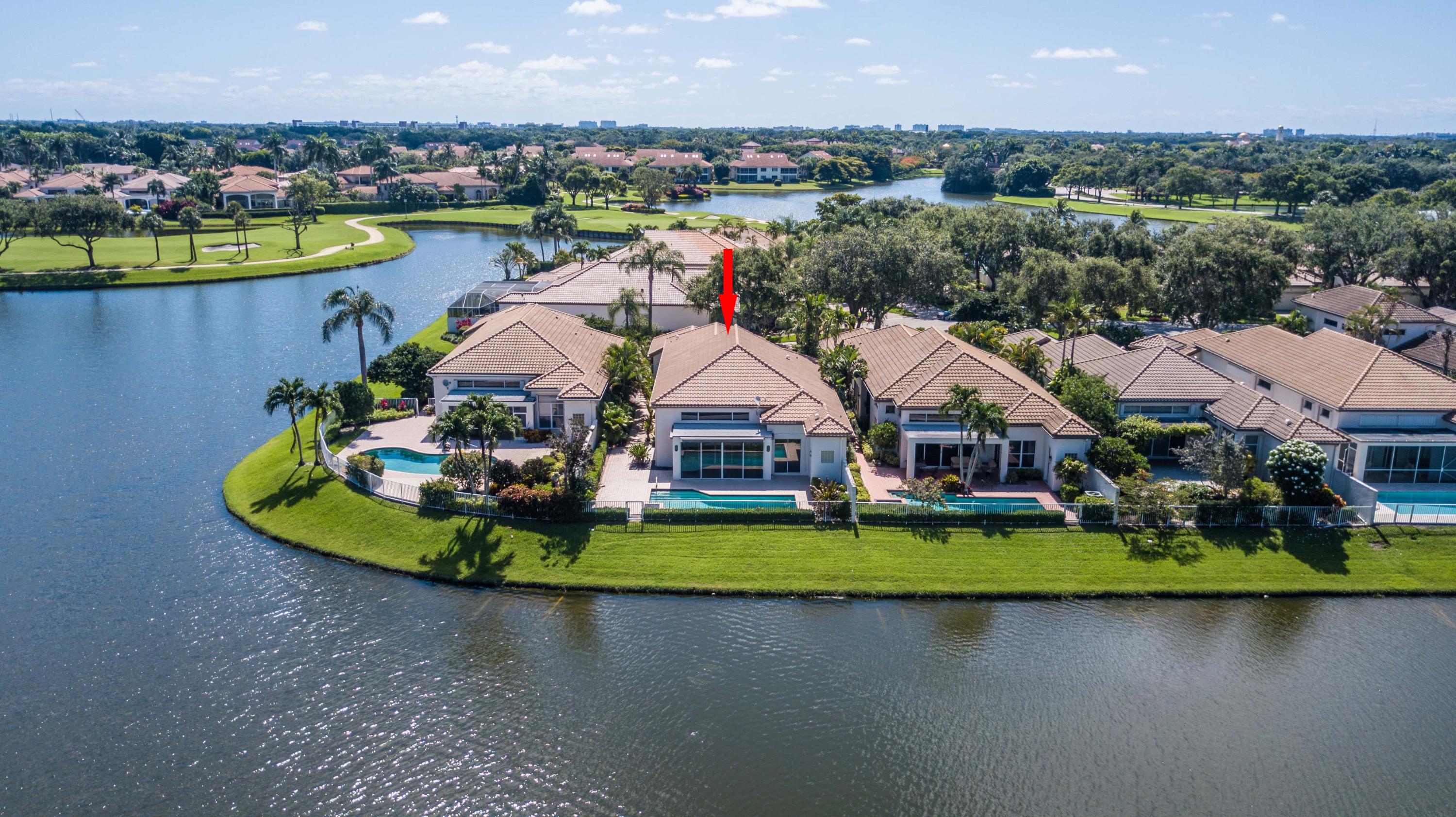 5875 Northwest 25th Terrace Boca Raton, FL 33496 - Photo 9 of 45 Aerial Rear
