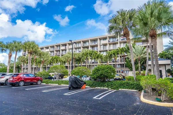 a car parked in front of a building
